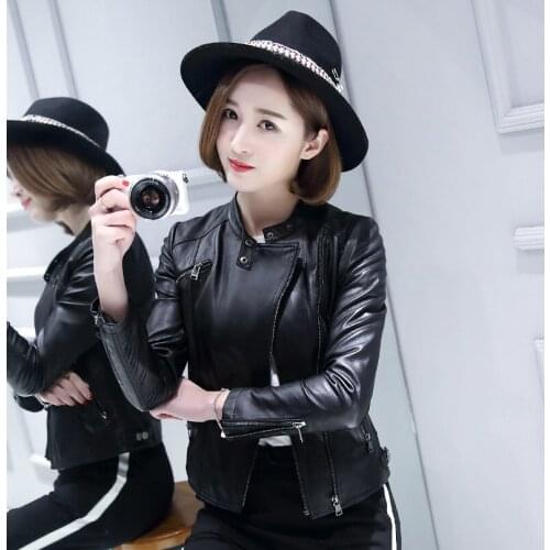2020 Fashion Genuine Leather Jacket Women Real Sheepskin Coat Female Spring Short Slim Jackets For Women casaco 700101