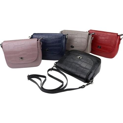 Female Flap Shoulder Handbags Mobile Phone Packet Women Small Square Bag Stone Pattern leather Women Shoulder Messenger Bag