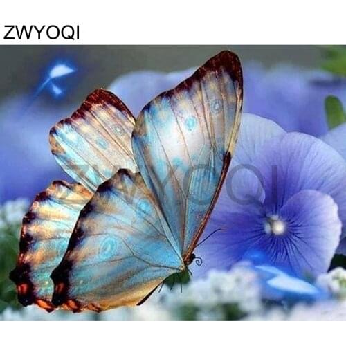 ZWYOQI Kits For Embroidery With Beads