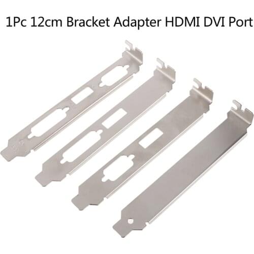 1Pc Low Profile Bracket Adapter HDMI DVI Port For Half Height Graphic Video Card Set Computer Cables Connectors