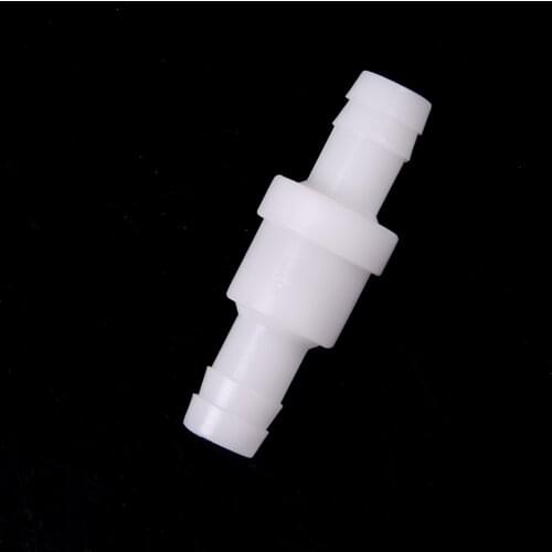 1Pc Plastic One Way Inline Check Valve Fuel Diesel Gas Liquid Air HHO Water 3/8" 10mm