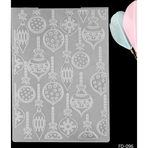 2019 New Arrival Scrapbook Christmas Ring Bells DIY Paper Cutting Dies Scrapbooking Plastic Embossing Folder