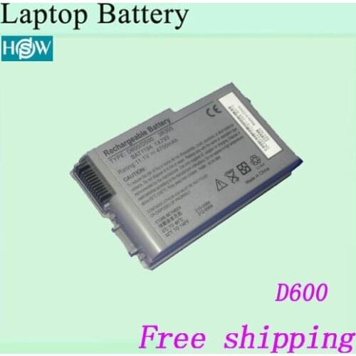 For D600 D500 laptop batteries for Dell 312-0309 315-0084 312-0084 3R305 4M983 4P894 6Y270 battery