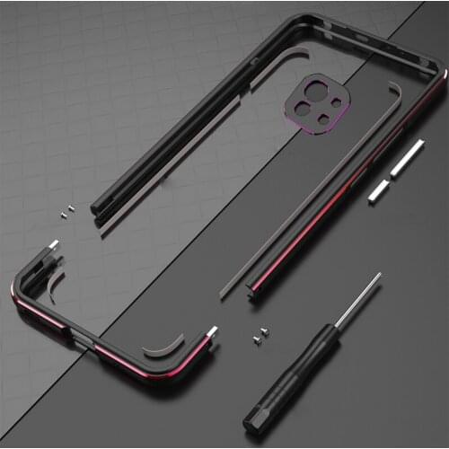 For Xiaomi 11 Xiaomi11 Bumper Metal Frame Case for Mi 11 Cover phone case for Xiaomi Mi 11 Mi11 with Camera Lens Protector