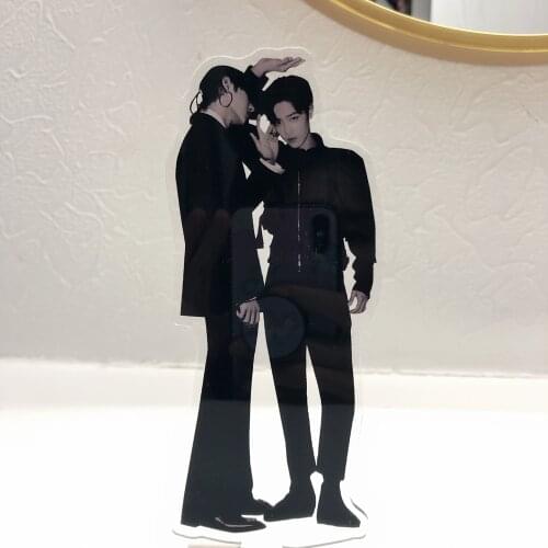 Anime The Untamed Wang Yibo Xiao Zhan Acrylic Stand Figure Model Plate Display Tabletop Decor Cartoon Cosplay Cute Toys Gifts
