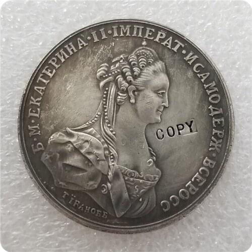 Tpye #2_1770 RUSSIA 1 Ruble COIN COPY commemorative coins-replica coins medal coins collectibles