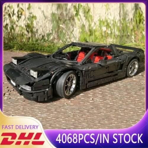 Hot High-Tech Building Block MOC-30093 Honda Nsxs Automobile Super Sports Car Parts Assembly Toy Education Diy Boy Birthday Gift