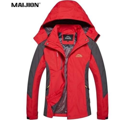 MAIJION Outdoor Sports Hiking Jackets Waterproof Fishing Coat Unisex Climbing Cycling Windproof Jacket Breathable Sportswear