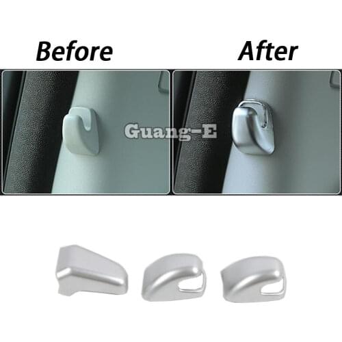 For Land Rover Discovery Sport 2015 2016 2017 2018 2019 ABS Chrome Trim Back Tail Rear Spare Tire B Hook Frame Stick Accessory