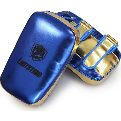 Metallic Punching Bag Boxing Pad Sand Bag Fitness Taekwondo MMA Hand Kicking Pad PU Leather Training Gear Muay Thai Foot Target