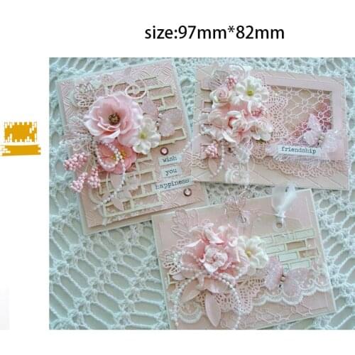 Metal cutting dies Craft cut die Country fence mold decoration Scrapbook paper craft knife mould blade punch stencils dies