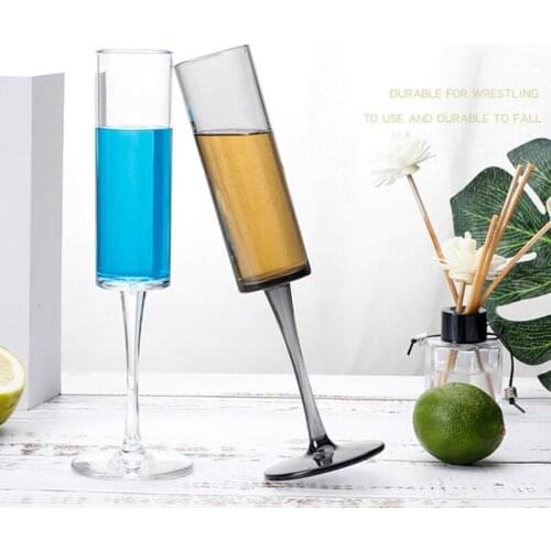 Set of 6 Crystal Champagne Flutes Champagne Glasses Classy Champagne Flute Lead Free Quality Sparkling Wine Stemware Set