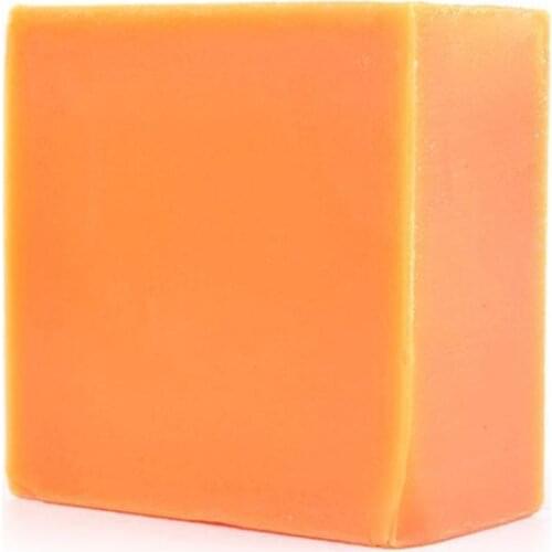 New Herbal Natural Scrub Turmeric Soap Cleaning Nourishing Oil-Control Acne Treatment Mite Removal Face Soap Skin Care
