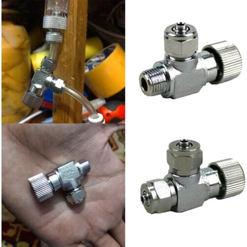 Single/Double Head Aquarium Co2 Counter Bubble Valve Regulator Diffuser Non-return Aquarium System Check Valve