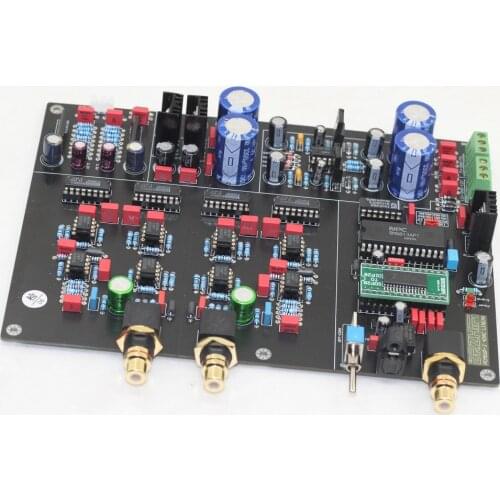 Original New PCM56 DAC Decoder Board Optical Fiber Coaxial Input AC 15V 9V