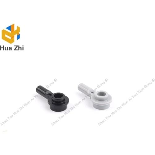 20PCS 32828 Plate Round 1 x 1 with Hole and Horizontal Bar Building Blocks Parts MOC DIY Education Build Toys Brick