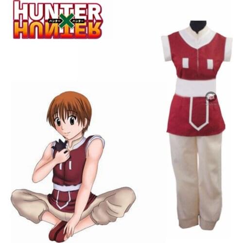Hunter x Hunter Shalnark Red Full Set Cosplay Costume Halloween Costume Custom Size Any Size