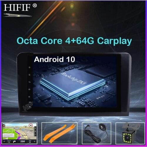 PX5 DSP Android 10 4G 8 CORE Car Radio GPS For Mercedes Benz ML GL W164 ML350 ML500 GL320 radio stereo navigation NO DVD PLAYER