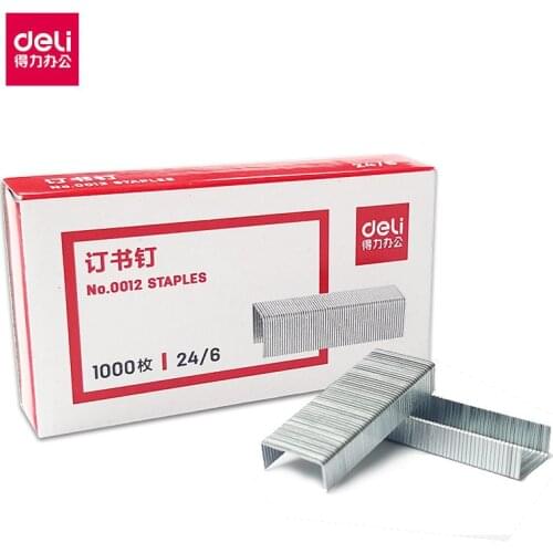 0012 staples 24/6 stitching needle 12 unified high strength steel office supplies