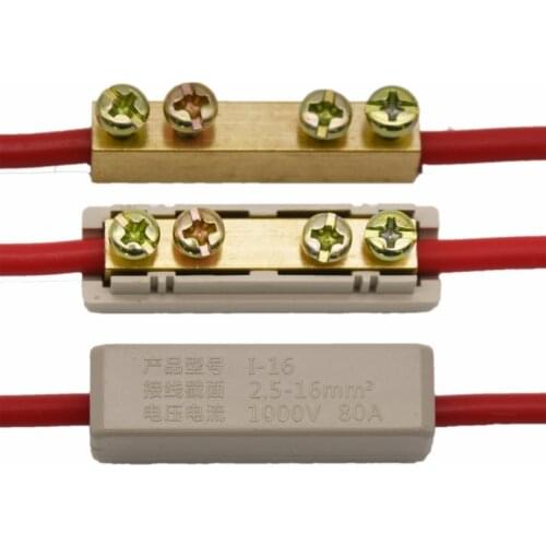 1 PCS 80/120/150A Large current 10/25/35/50 square quick connection terminal1000v Insulated Electrical Terminals Cable Blocks