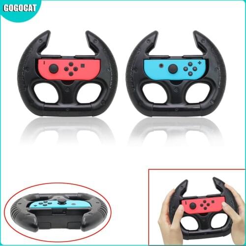 2Pcs Racing Game Steering Wheel Joy-con For Nintend Switch Remote Helm Game Wheels Controls For Nintendo NS Controller Dropship