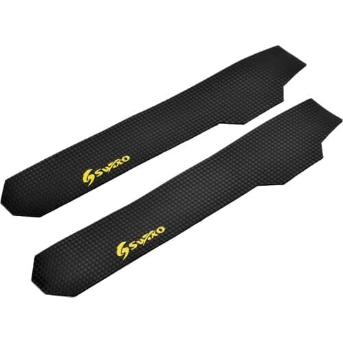 2 Pcs Chain Guard Chain Stay Guard Black Mountain Bike Road Bike Useful Practical