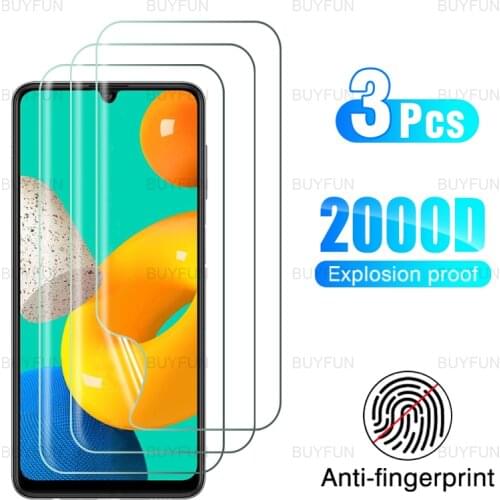3pcs screen protector hydrogel film for samsung galaxy m32 6.4'' Anti-fingerprint film for samsung samsun m 32 32m sm-m325fv