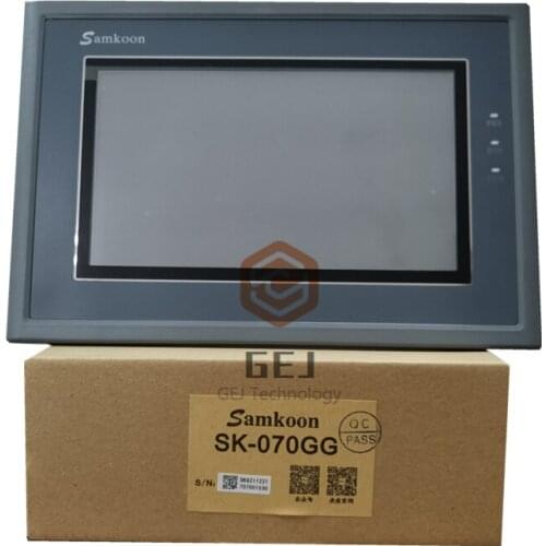 7 Inch SK-070GG Samkoon DC 24V 800*480 Resolution Touch Screen HMI