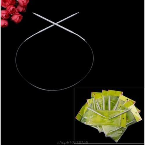 Aluminum Circular Knitting Needles 40cm/15.75" All Size J12 21 Dropshipping