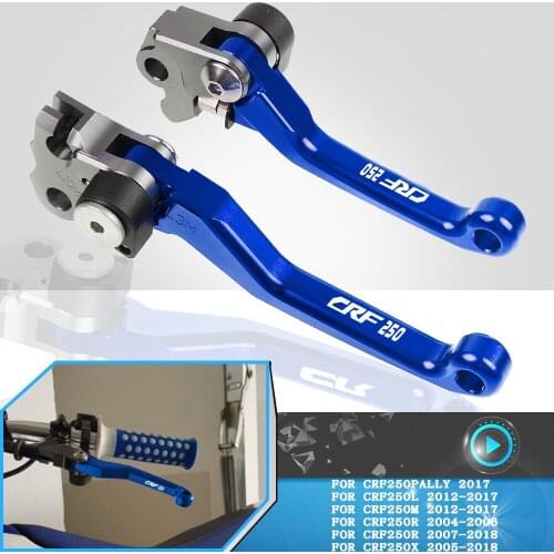 For Honda CRF250 PALLY CRF250L CRF250M CRF250R CRF250X 2005-2018 2017 Motorcycle CNC Aluminum Brake Clutch Levers Handle Parts