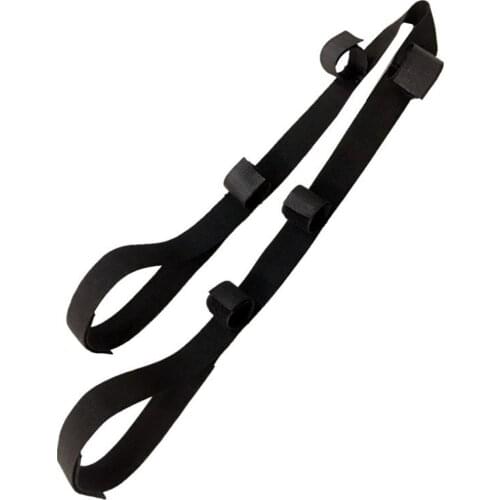 Vehicle Fishing Rod Holder Adjustable Polyester Strap Booms Fishing Vehicle Rod Carrier Fishing Bracket