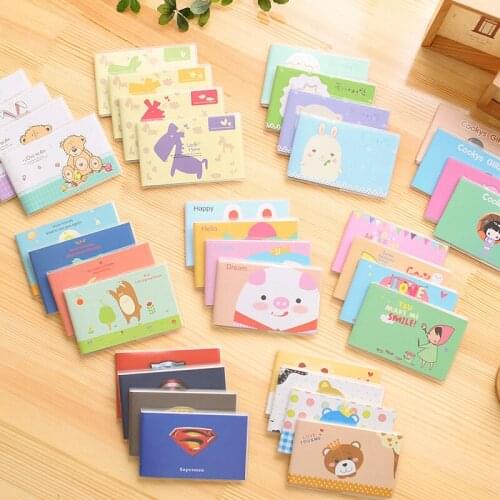 DL Cartoon tape, small book simple and simple strip of creative stationery Teaching equipment student stationery