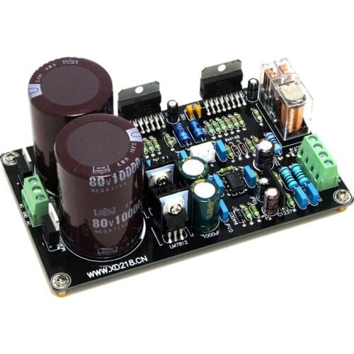 TDA7293 100W+100W DC Servo Dual Channel Power Amplifier AMP Board 28V+0+28V 22K