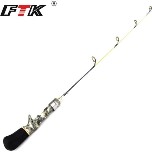 FTK Ice fishing Rod With Ice Fishing Reel Casting/Spinning Rod Combo For Winter Ice Fishing Tackle