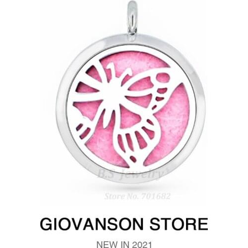 Jewelry Making Pendant Necklace Chinas Aroma locket Magnetic Aromatherapy Essential Oil Diffuser Perfume Locket Women Gift