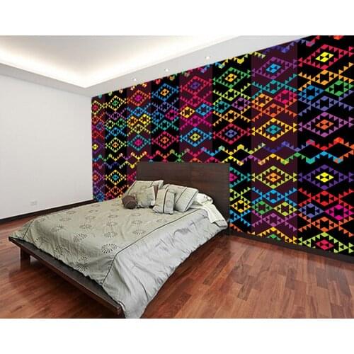 Custom 3D wallpaper,vintage National color mural for living room bedroom sofa background home decoration wallpaper