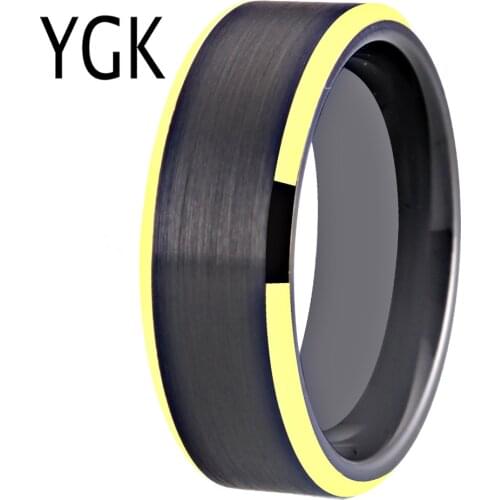 100% Tungsten Carbide Ring for Men and Women Classic Wedding Engagement Ring Free Engraving Anniversary Jewelry Matte Finished