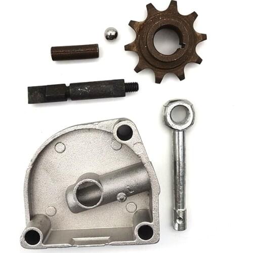 3 Holes Clutch Cover Kit 10-Tooth Drive Sprocket For 49cc 60cc 66cc 80cc Motorized Bicycle
