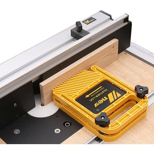 NEW Multi-purpose Feather Loc Board Set Woodworking Engraving Machine Double Featherboards Miter Gauge Slot Woodwork Tool DIY