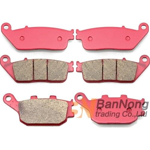 Sintering Brake Shoe Pads Set fit HONDA VFR 800 VFR800 ABS 2006 - 2013 Front Rear 13 06 12 11 10 09 08 07