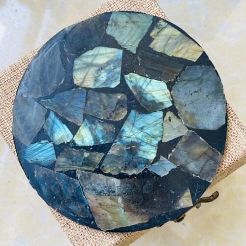 Natural Blue Labradorite Original Moonstone Home Decor