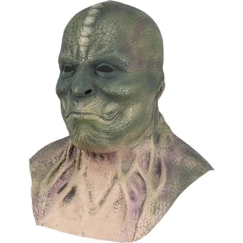 New Halloween Snake Mask Scary Head Face Masks Latex Party Costume Props Masks Novelty Headwear Horror Monster Headgear