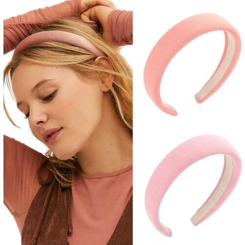 LEVAO Knitted Thin-edged Headband Solid Hairbands Bezel Turban For Women Elegant Girls Hair Accessories Hair Band Head Hoop