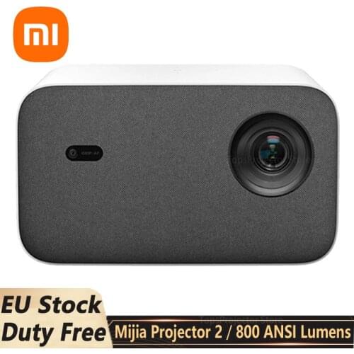 Xiaomi Mijia Projector 2 Full HD 1080P Projector 800 ANSI Lumens Auto Keystone Correction Home Theater Mini Android Beamer