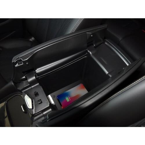 Qi Car Wireless Charger For iPhone Samsung S10 S9 car wireless charger for Buick Envision 2016 2017 2018 Fast Phone Holder