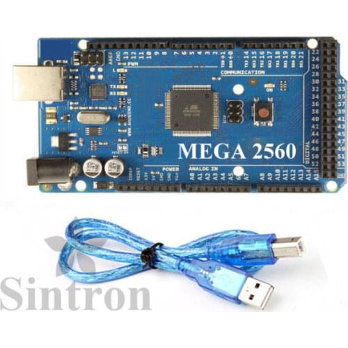 [SINTRON] Arduino MEGA 2560 R3 + USB cable + reference PDF files for starter