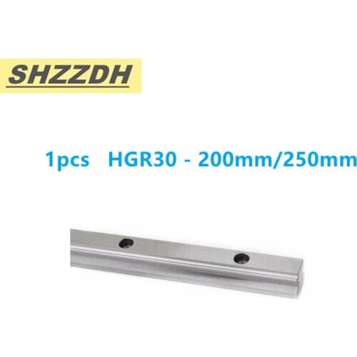 High quality 1pc HGR30 length 200mm 250mm square linear guide for HGH30CA/flange HGW30CC CNC engraving machine