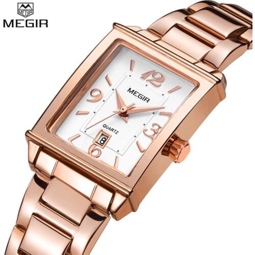 Womage Women's Rectangular Watch