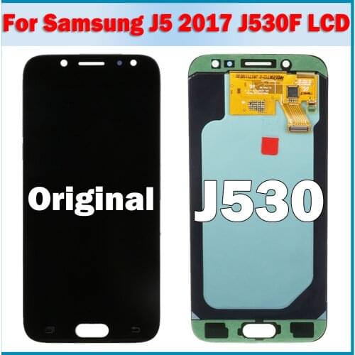 Original 100% Tested For Samsung J5 2017 Display J530 J530F LCD Display With Touch Screen Digitizer Assembly J530 J530f LCD