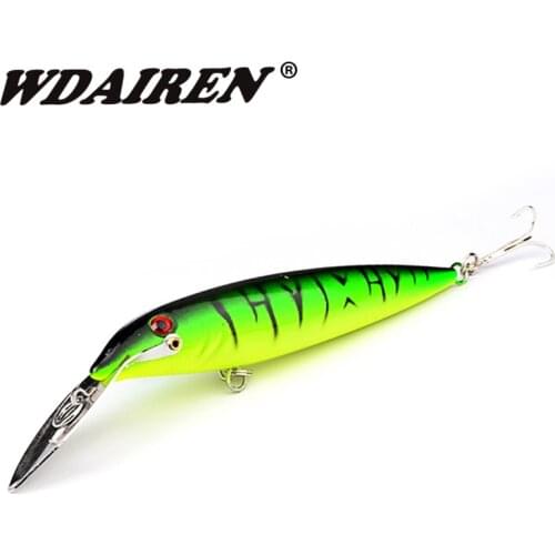1Pcs 14cm/16.2g Minnow Fishing Bait Metal tongue depressor Unique Body Texture Fishing Tackle Wobbler Pesca Lures